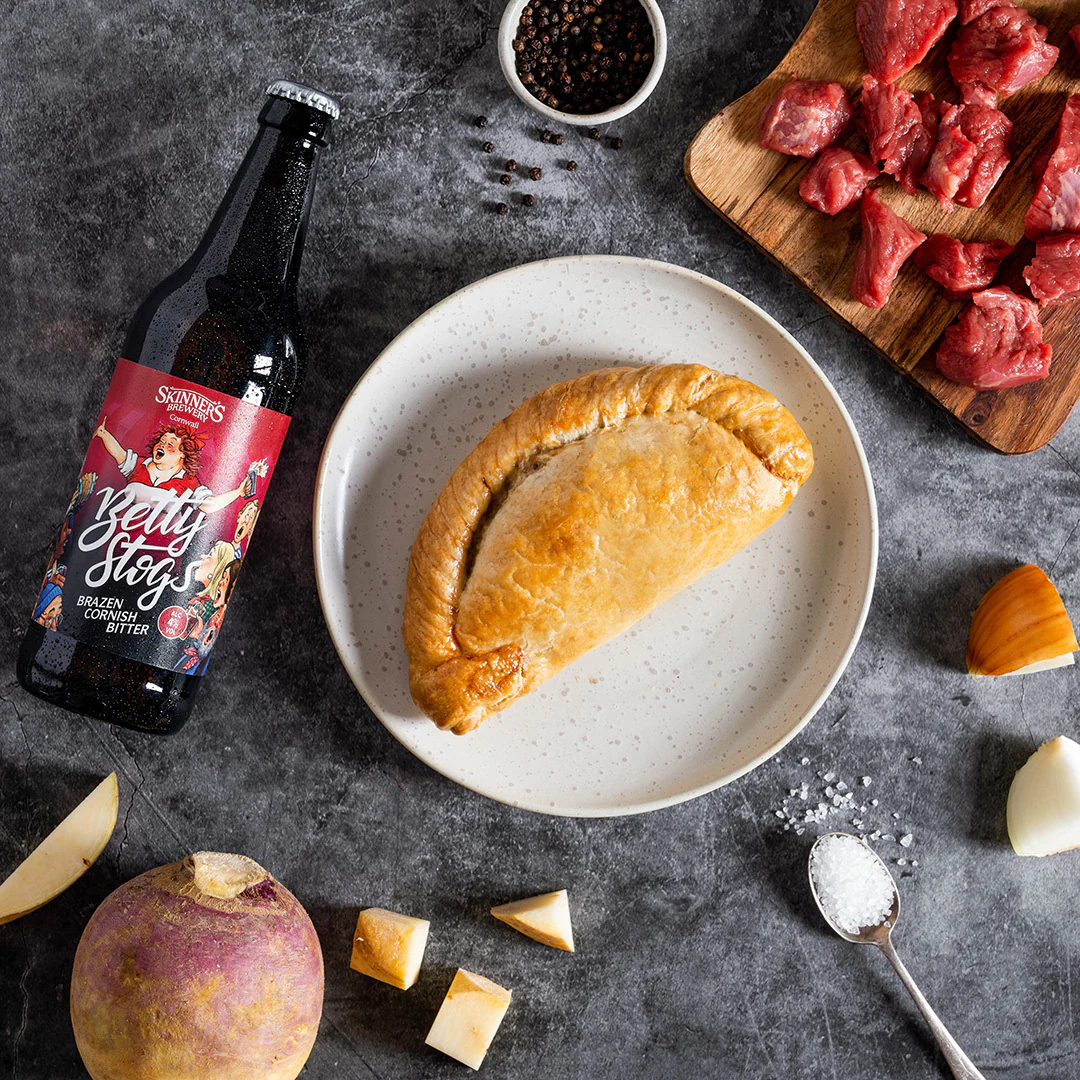6 x Steak & Ale Pasties 283g