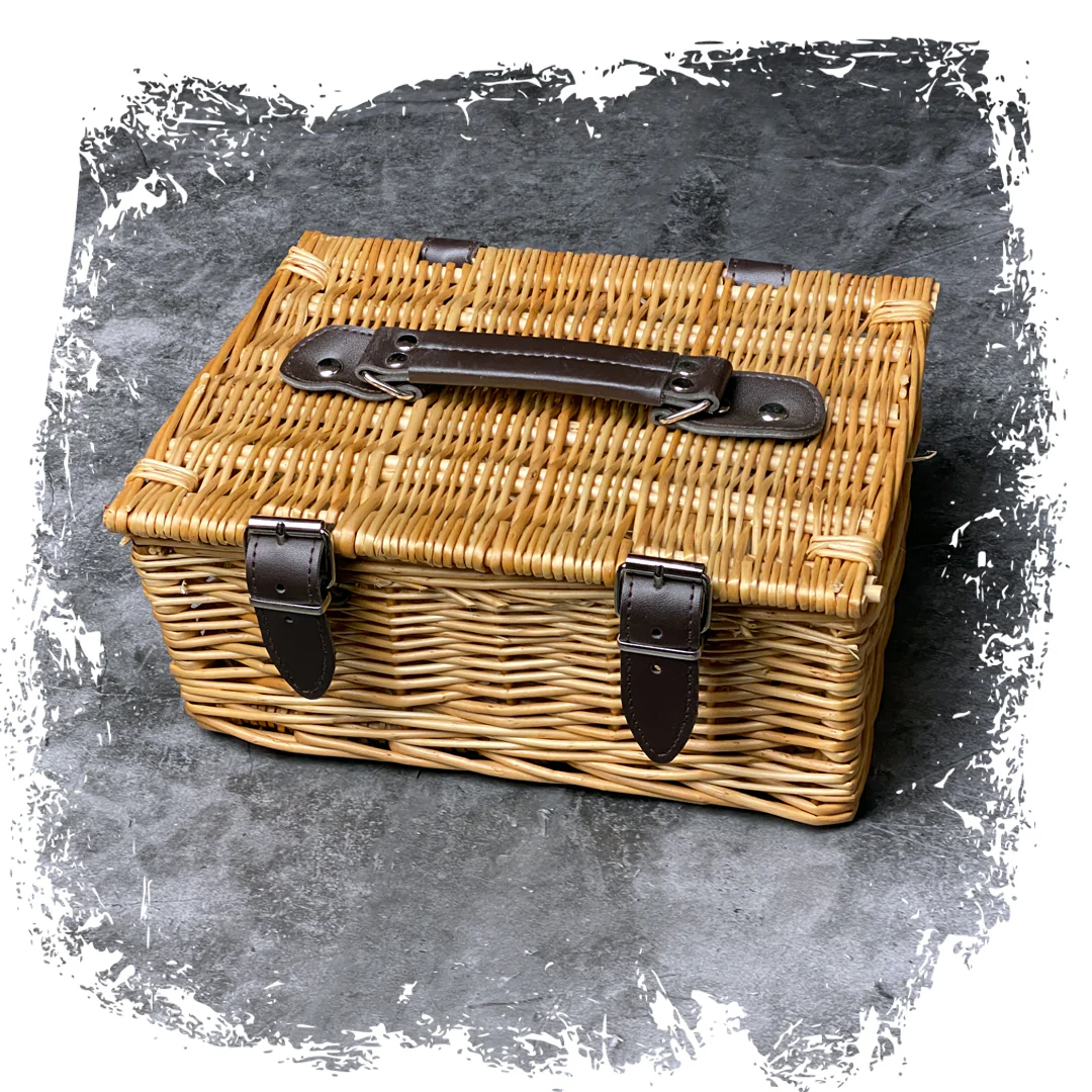 10" Baby Wicker Basket - Image 2