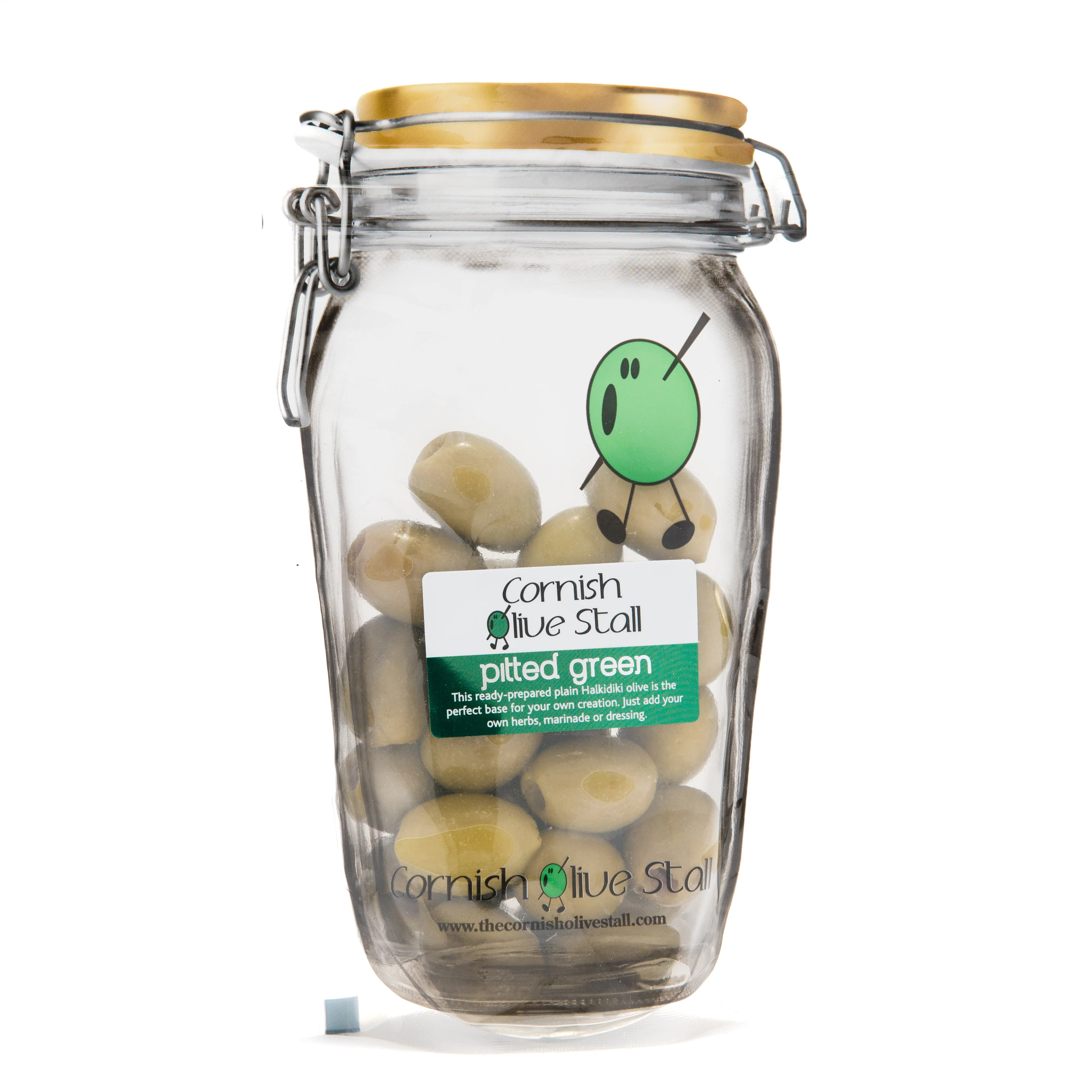 Pitted Green Olives - The Cornish Olive Stall - Image 2