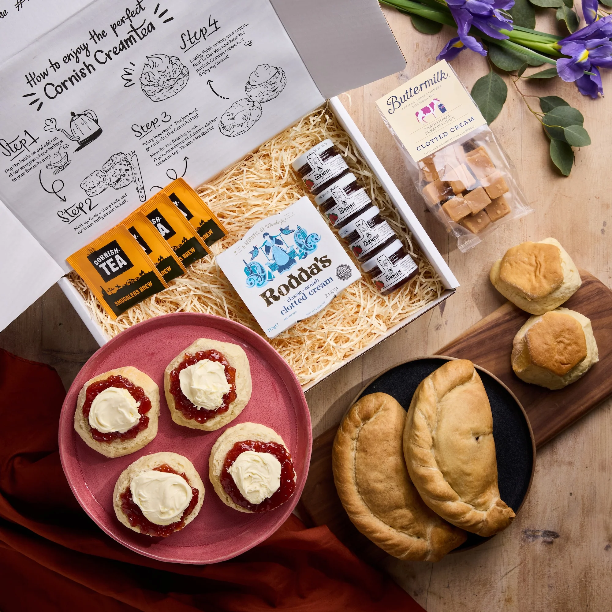 The Gluten Free Pasty & Cream Tea Hamper - Image 3